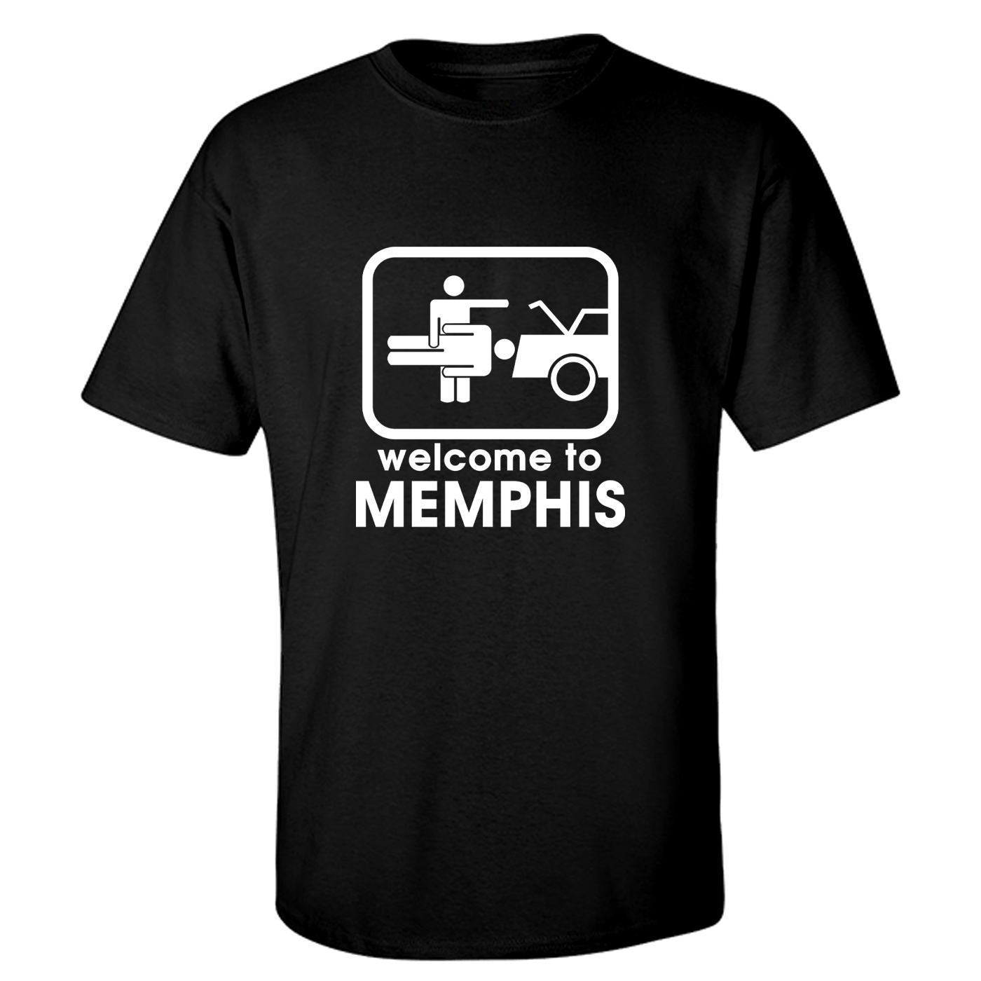 Bild von WELCOME TO MEMPHIS - SHIRT [schwarz]